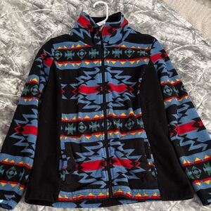 Chaps Women's Multicolor Aztec Ski Jacket